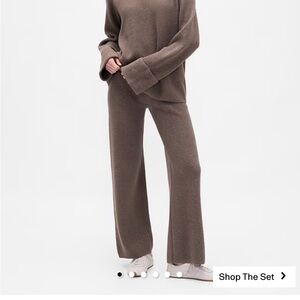 Women's Brown Knit Pants